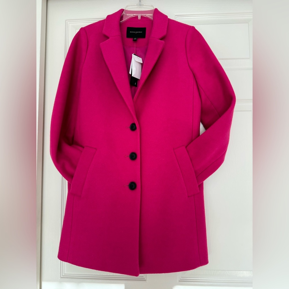 New Banana Republic coat with tag - Picture 1 of 8
